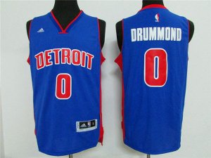 Maillot De Basket Detroit Pistons Andre Drummond 0 Tissus Sportif Fans Edition Bleu